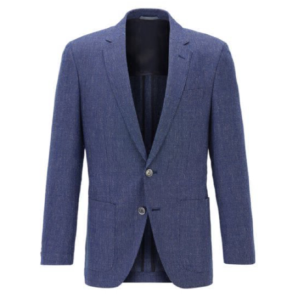 Купить «50427294 Пиджак Haylon Slim Fit, 46, Dark Blue» в интернет-магазине «Золотое время»