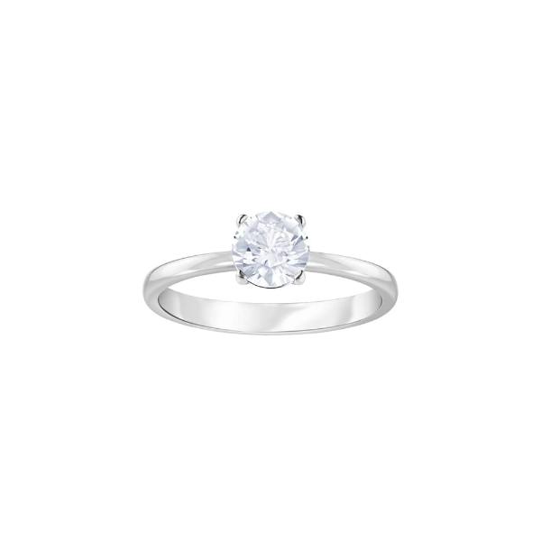 Купить «Swarovski 5402429 ATTRACT: кольцо RND CZWH/RHS 58» в интернет-магазине «Золотое время»