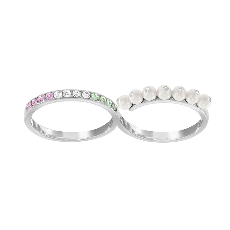 Купить «Swarovski 5111697 Кольцо CALISTA св.фиол р.55 паллад» в интернет-магазине «Золотое время»