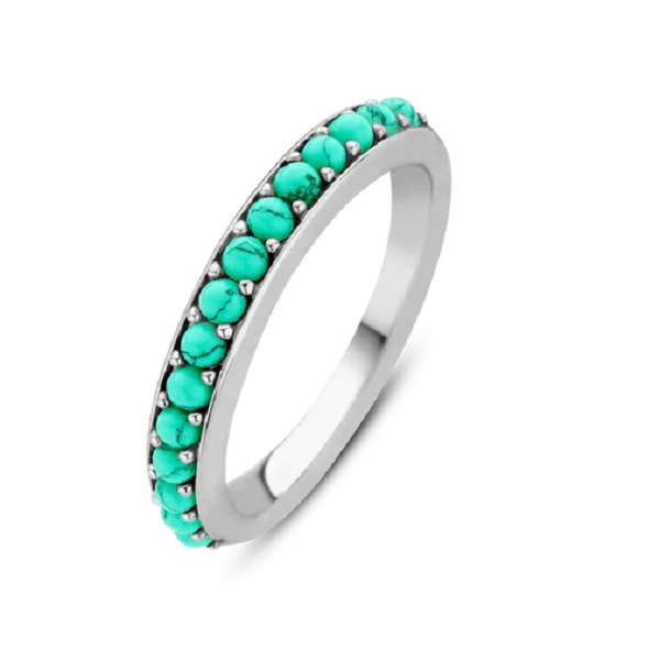 Купить «TI SENTO Кольцо Ring silver 925 (12123TQ/54)» в интернет-магазине «Золотое время»