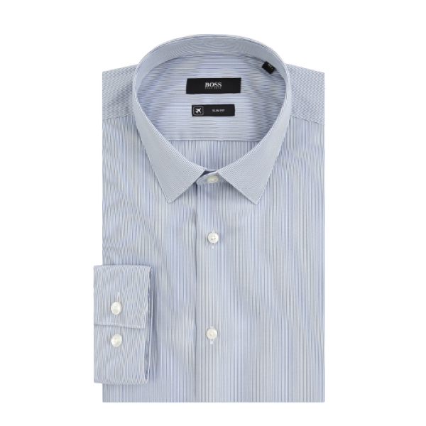 Купить «50478667 Сорочка H-HANK-spread-C1-222 40, Medium Blue» в интернет-магазине «Золотое время»