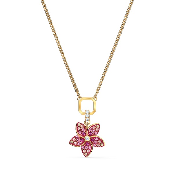 Купить «Swarovski TROPICAL: кулон FLOWER LMUL/GOS GOLD 5524356» в интернет-магазине «Золотое время»