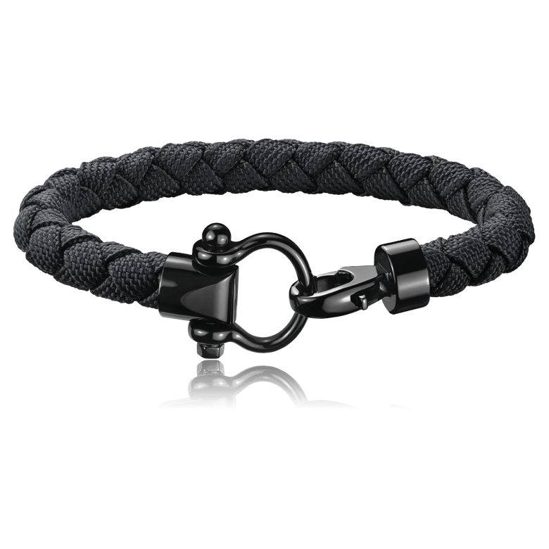 Купить «Omega BA05CW0000203 Браслет SAILING TEXTIL BLACK/ST 19CM» в интернет-магазине «Золотое время»