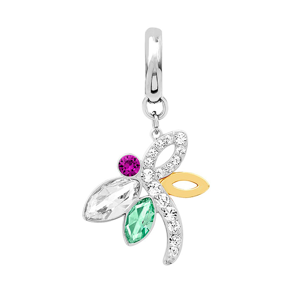Купить «Swarovski 5113997 Подвеска FILIGREE DRAGONFLY золото/родий» в интернет-магазине «Золотое время»