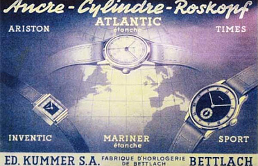 История и наследие часов Atlantic