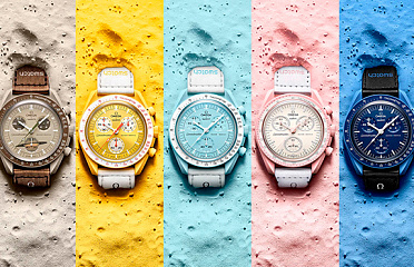 Omega и Swatch создали совместную коллекцию часов